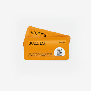 Buzzies - 400 MGO Manuka Honey Sachets for Kids